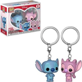 llavero stitch angel funko