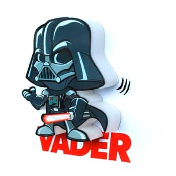 Lámpara 3D Darth Vader Light FX Mini