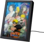 Cuadro Con Luz LED Naruto