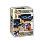 Funko POP Sabo 2108 One Piece con fuego figura vinilo