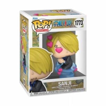 Funko POP Sanji 1773 One Piece enamorado corazones figura vinilo