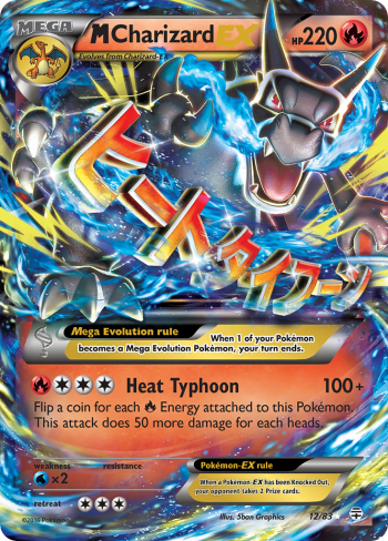 M Charizard EX (GEN 12) – Español